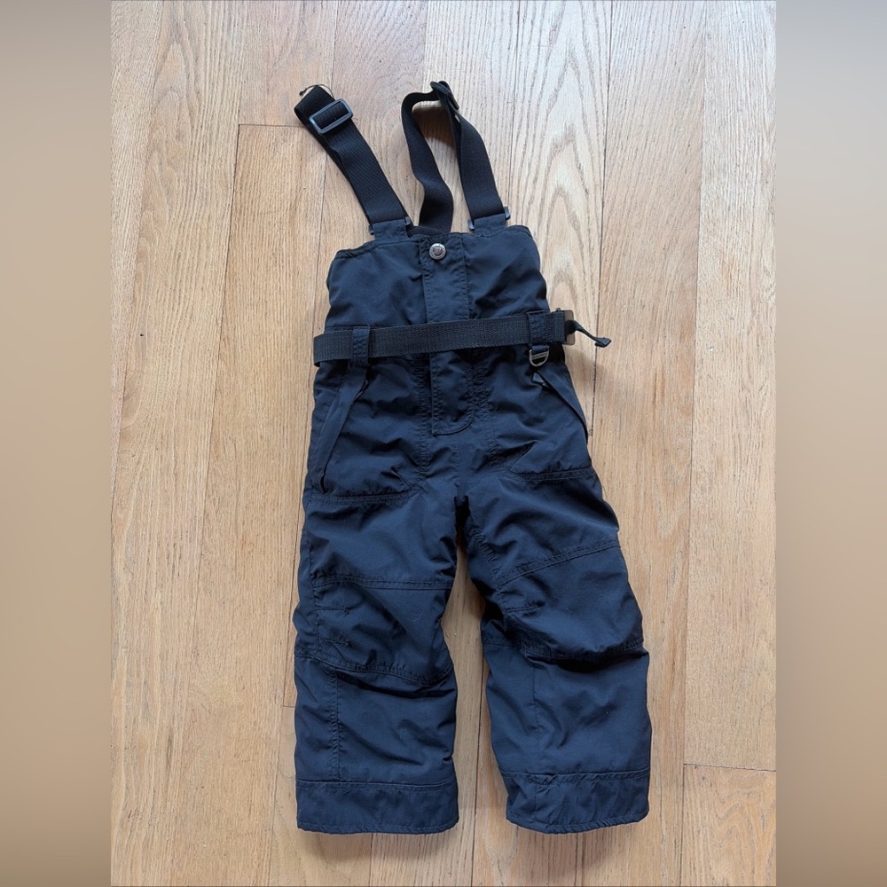 Sunice Kids Youth Black Overall Snow Bib Pants Unisex Size 2